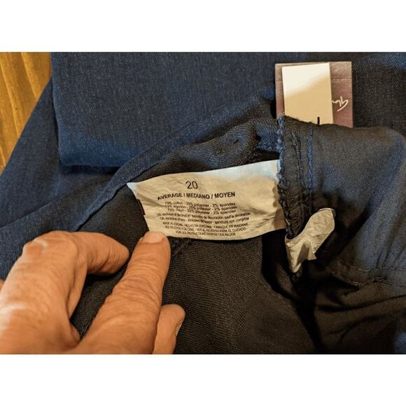 đNWTâWomen'sâGloria VanderbiltâAmandaâClassicâRiseâTaperedâLegâJeans - Picture 6 of 6